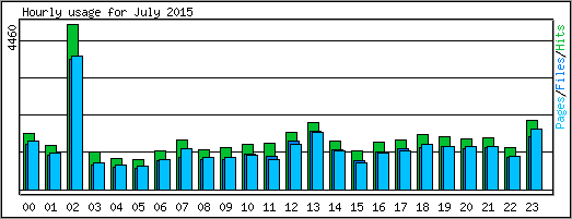 Hourly usage
