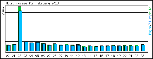 Hourly usage